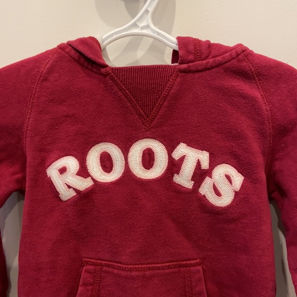 Roots Dark Pink Pullover Hoodie - Picture 2 of 10